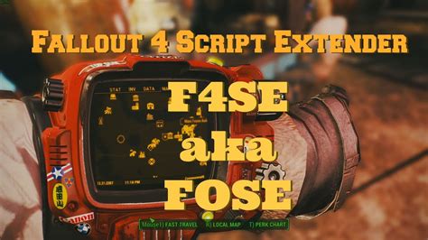 fallout 4 script extender|Fallout Script Extender (FOSE) .